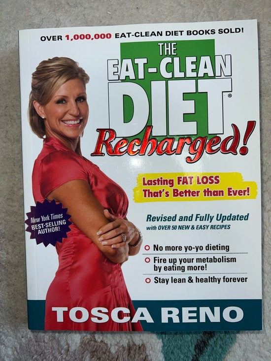 Other - The Eat-Clean Diet Recharged! by Tosca Reno - White/Green/Red Cover